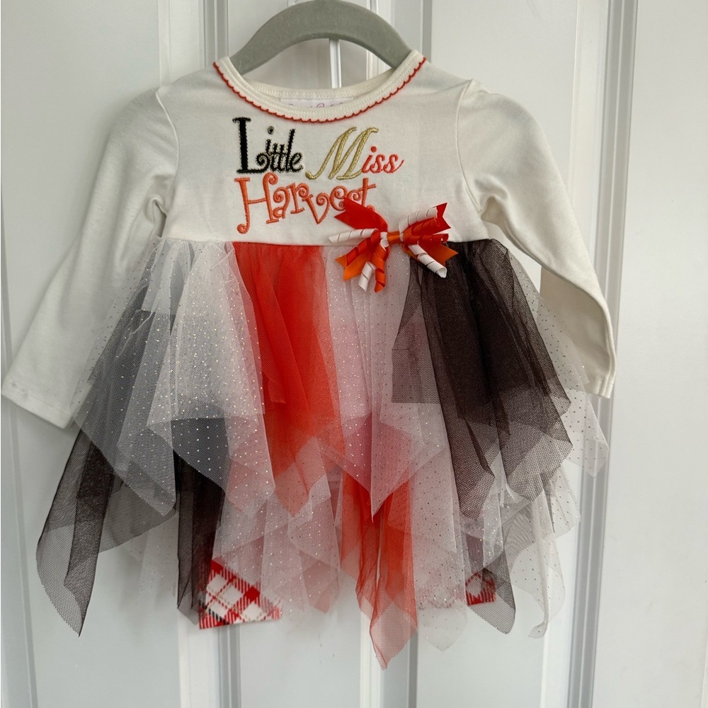 Bonnie Jean Red and White Plaid Infant Dress